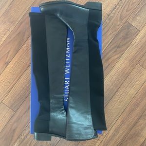 Stuart Weitzman Lowland 50/50 Napa Leather Boots